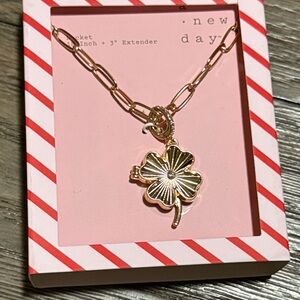 A new day Shamrock ☘️ Necklace Locket